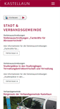 Mobile Screenshot of kastellaun.de